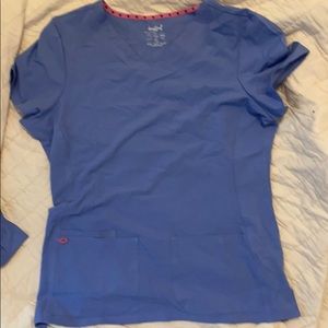 Jogger Scrub Set in Cecil Blue